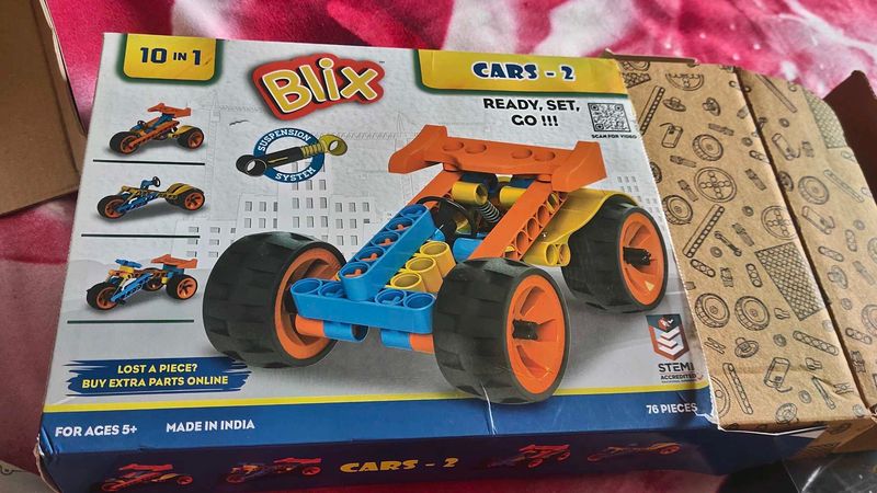 Blix Mechanic Block Car Game