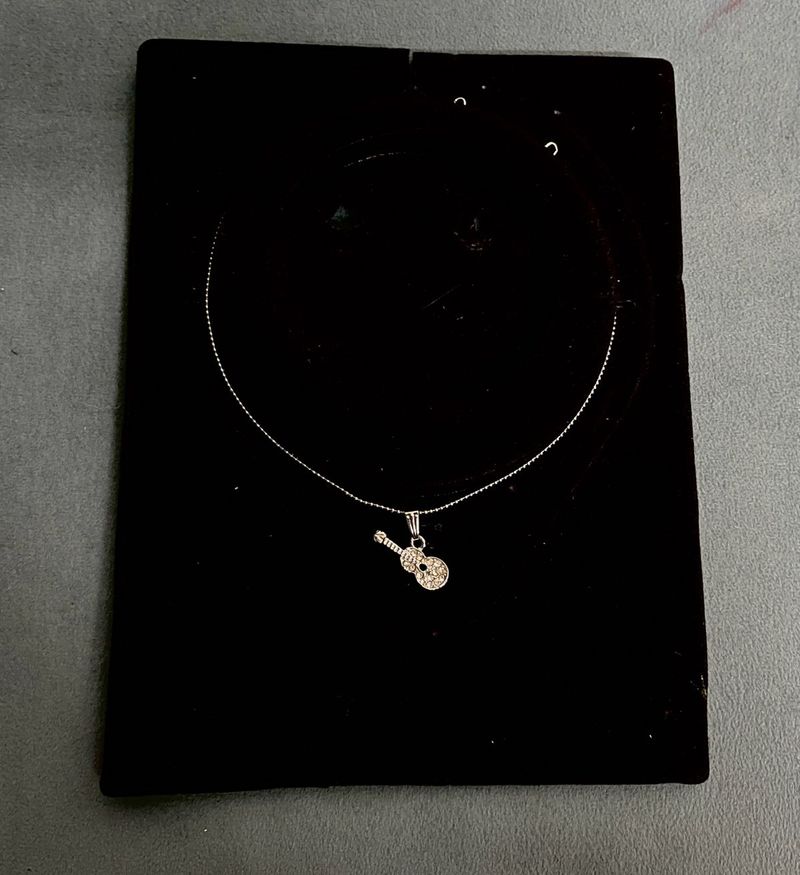 Guitar Pendant Necklace