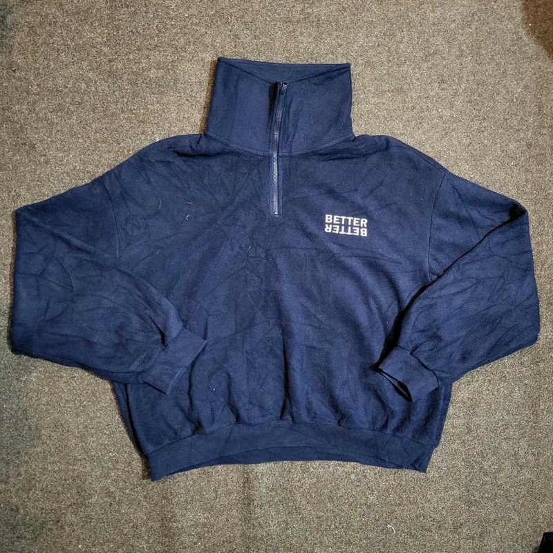 Navy Blue Pullover