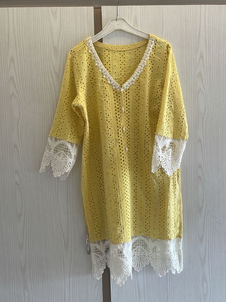 Schiffli Tunic