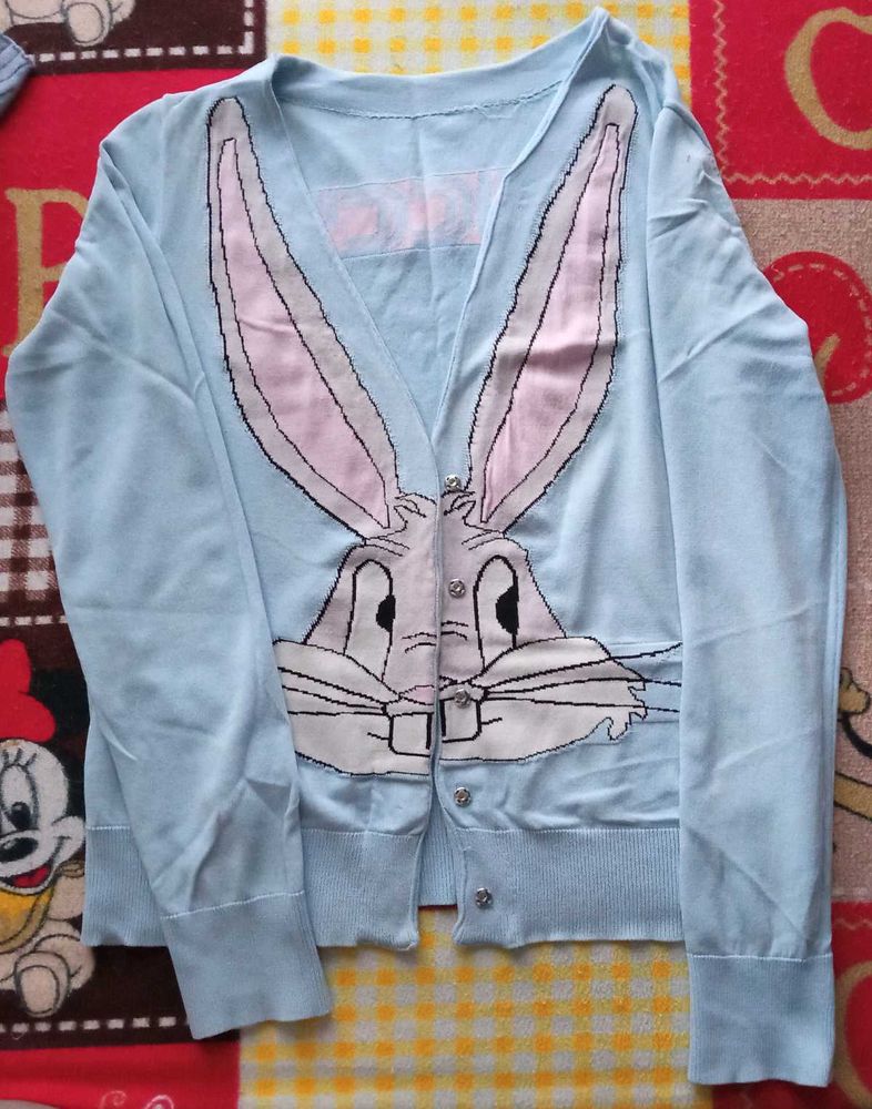 Combo Cardigan Sweater