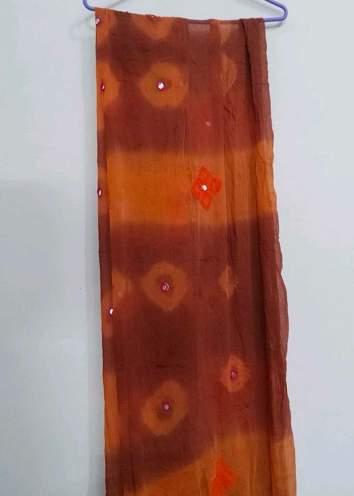 Ethnic Brown Dupatta