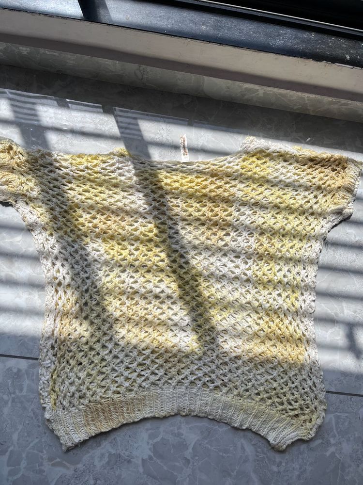 Crochet Knit Top