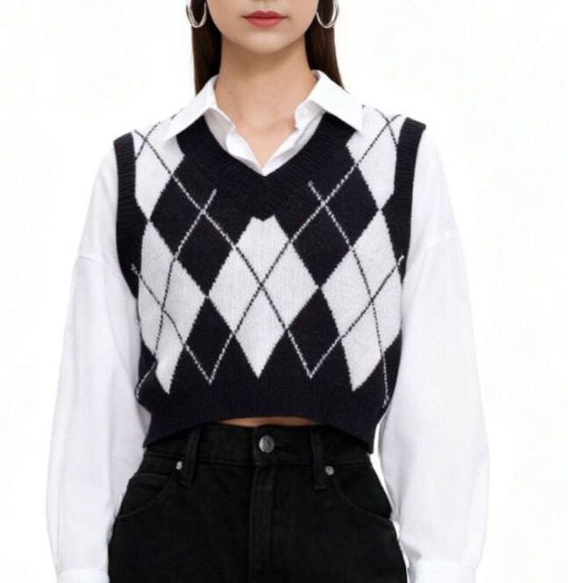 Argyle Sweater Vest