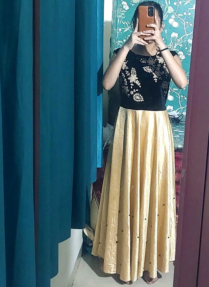 Velvet Long Gown