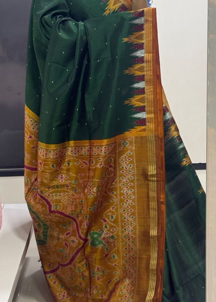 Pure Silk Pochampalli Ikat Saree