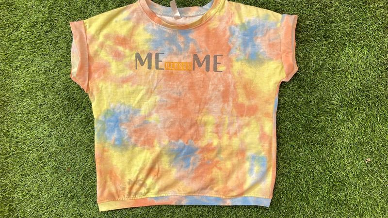 Tie-dyed T-shirt