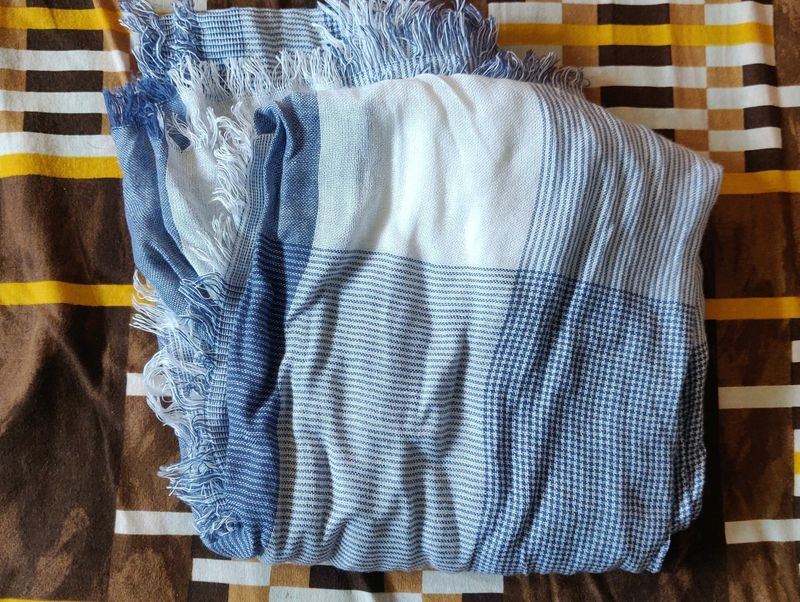 Mens Silk And Cotton Stole/Scarf