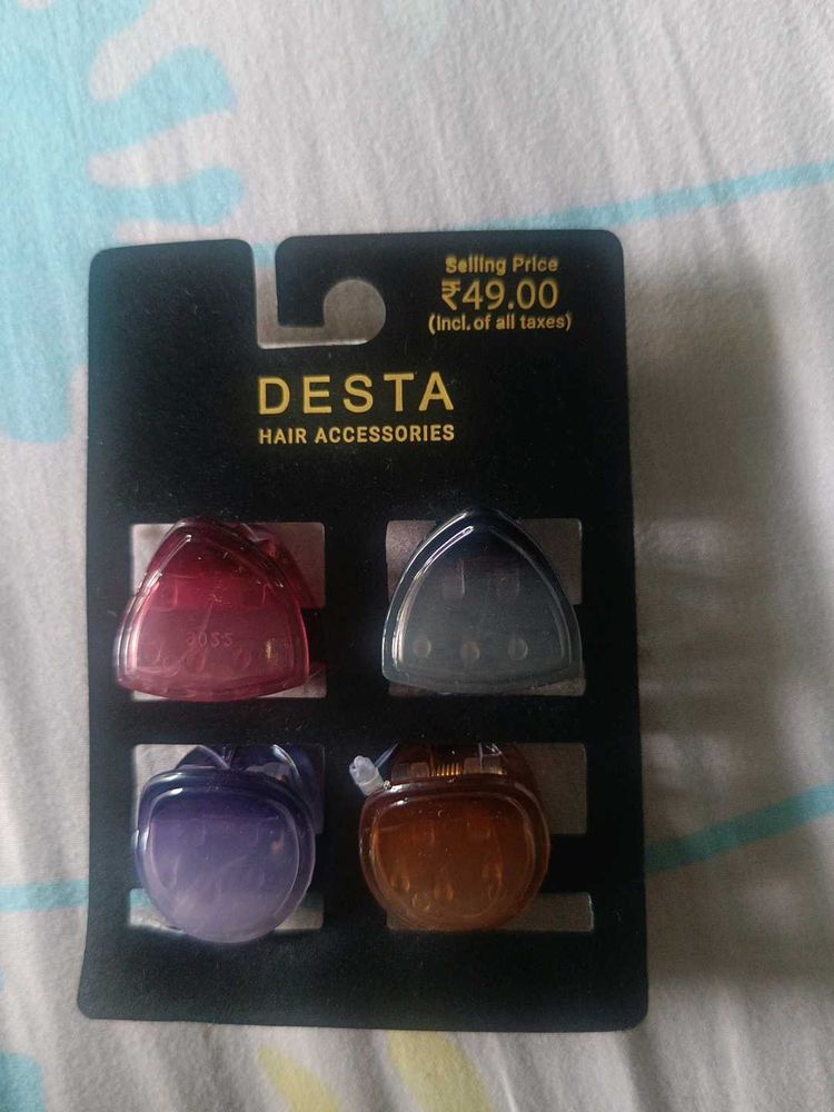 Combo Of 5 Clips, Desta Hair Claw