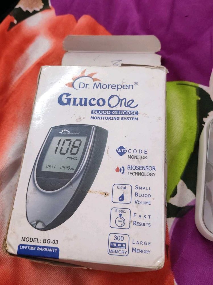 Gluco Meter Good Working Condition For Sale