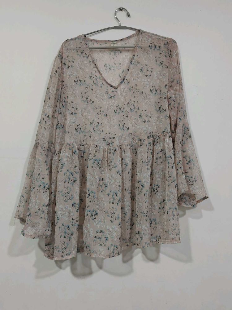 Top In Foral Print
