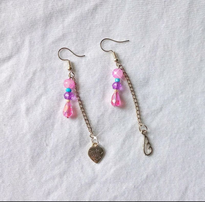 Pink Pastel Earrings