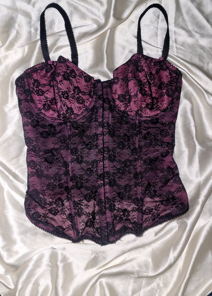 H&amp;M corset top