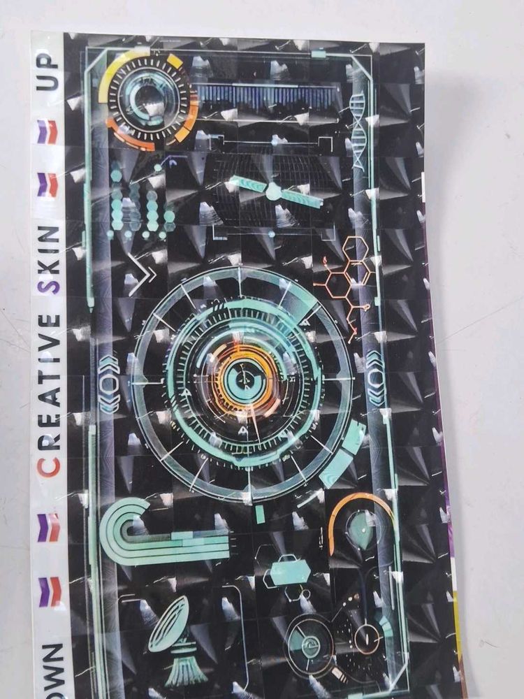 3d Mobile Back Sticker