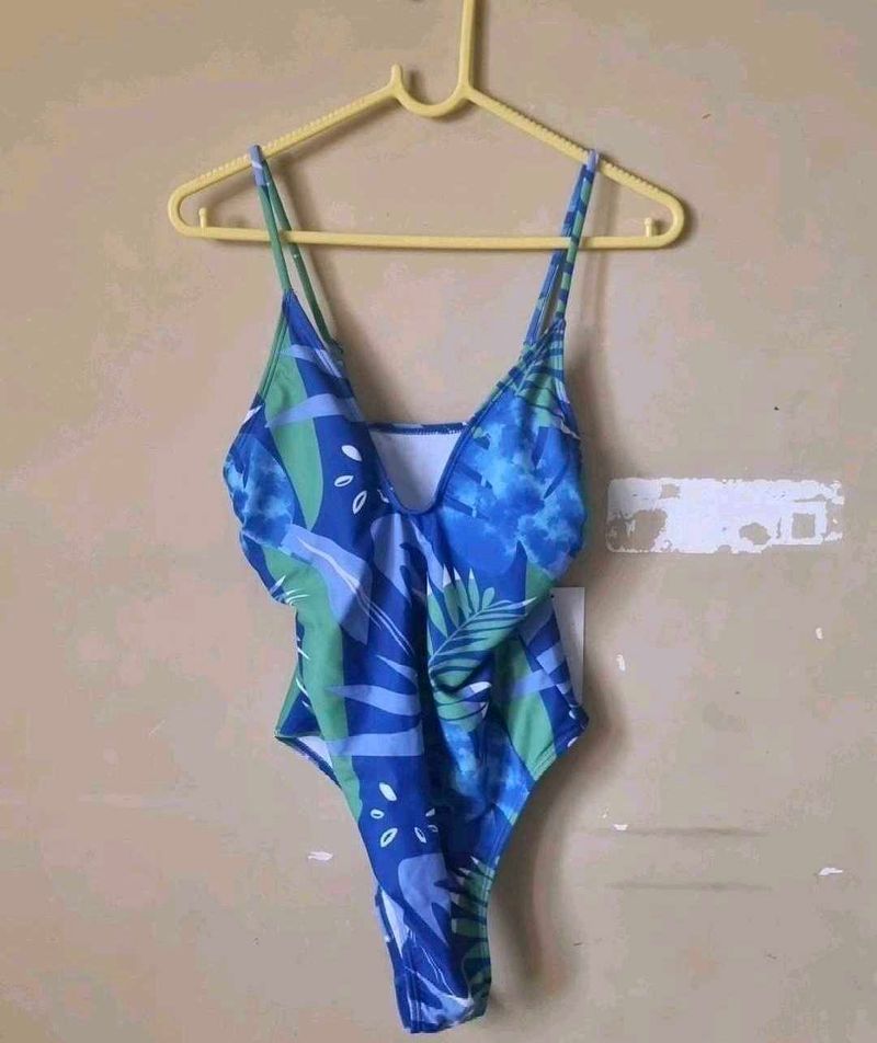 One Piece Tropical Swimsuit
