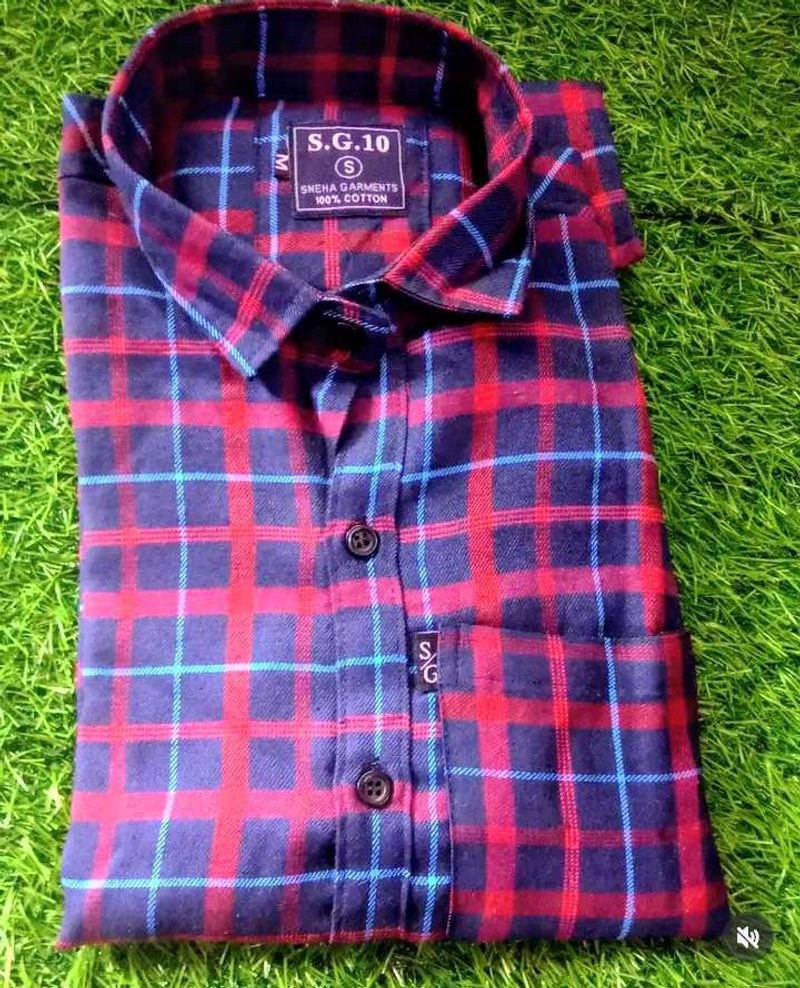 Checked Flannel Shirt