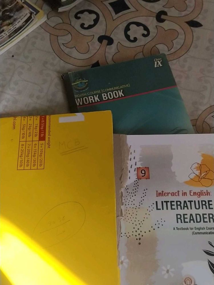 NCERT COMMUNICATIVE ENGLISH (3 BOOKS SET)- CLASS 9
