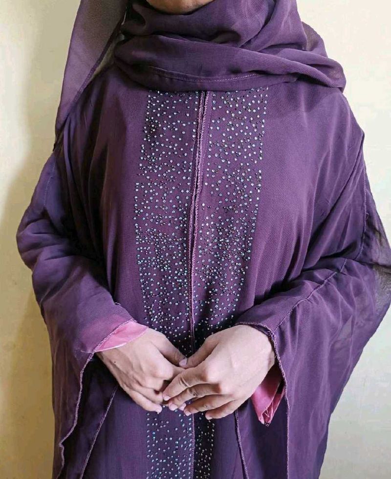 Purple Abaya