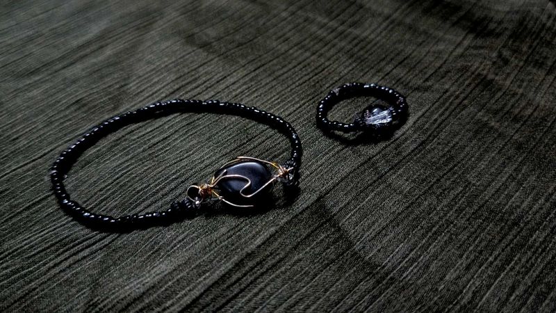 Stunning Breclets + ring Combo 🖤