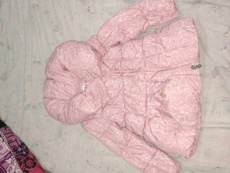 Cute Pink Padded Jacket