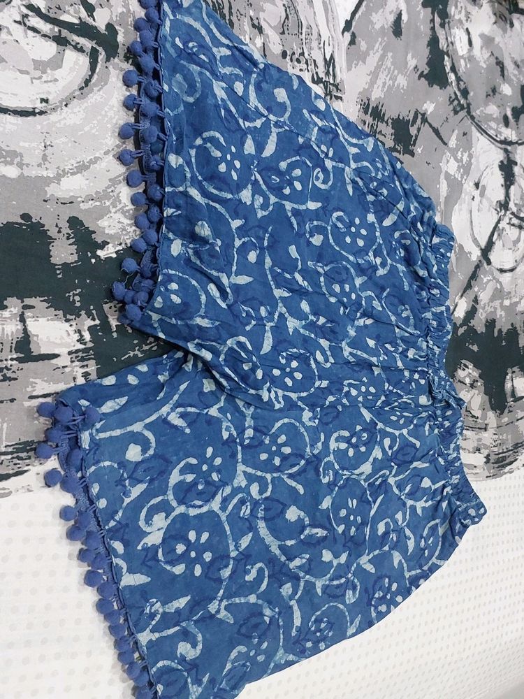 Free Size Indigo Shorts