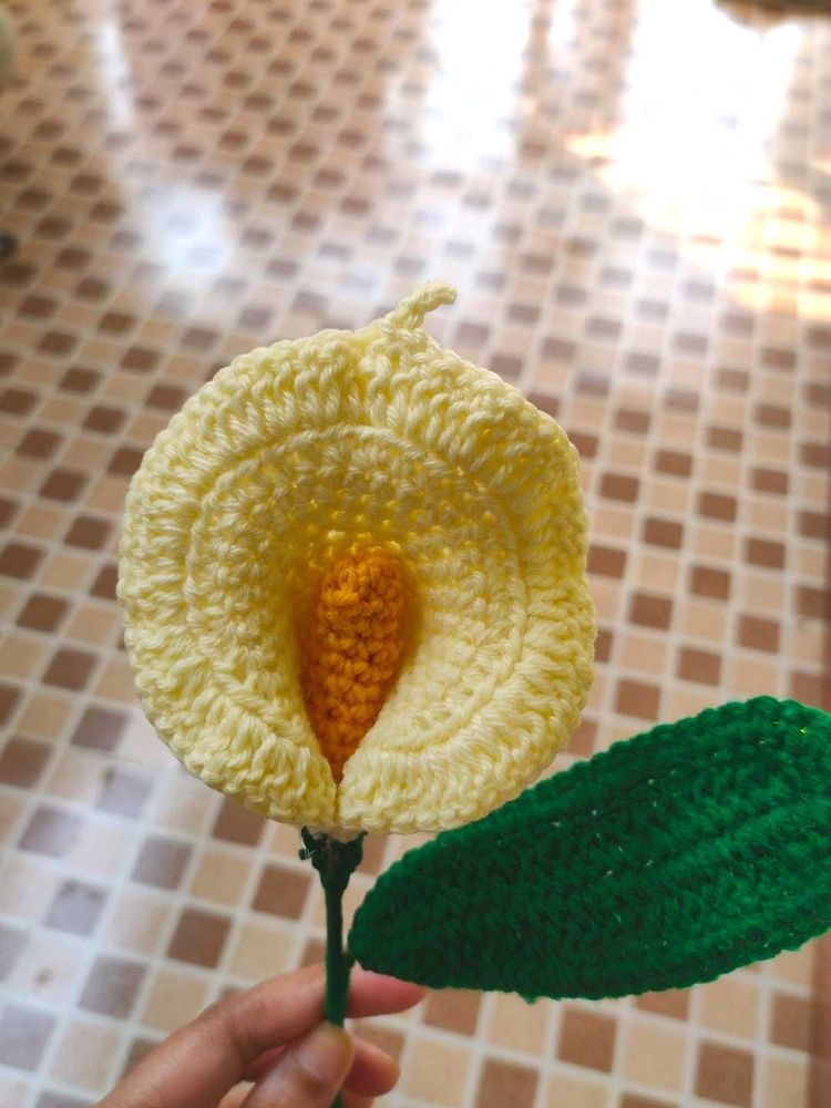 Crochet Calla Lily Flower