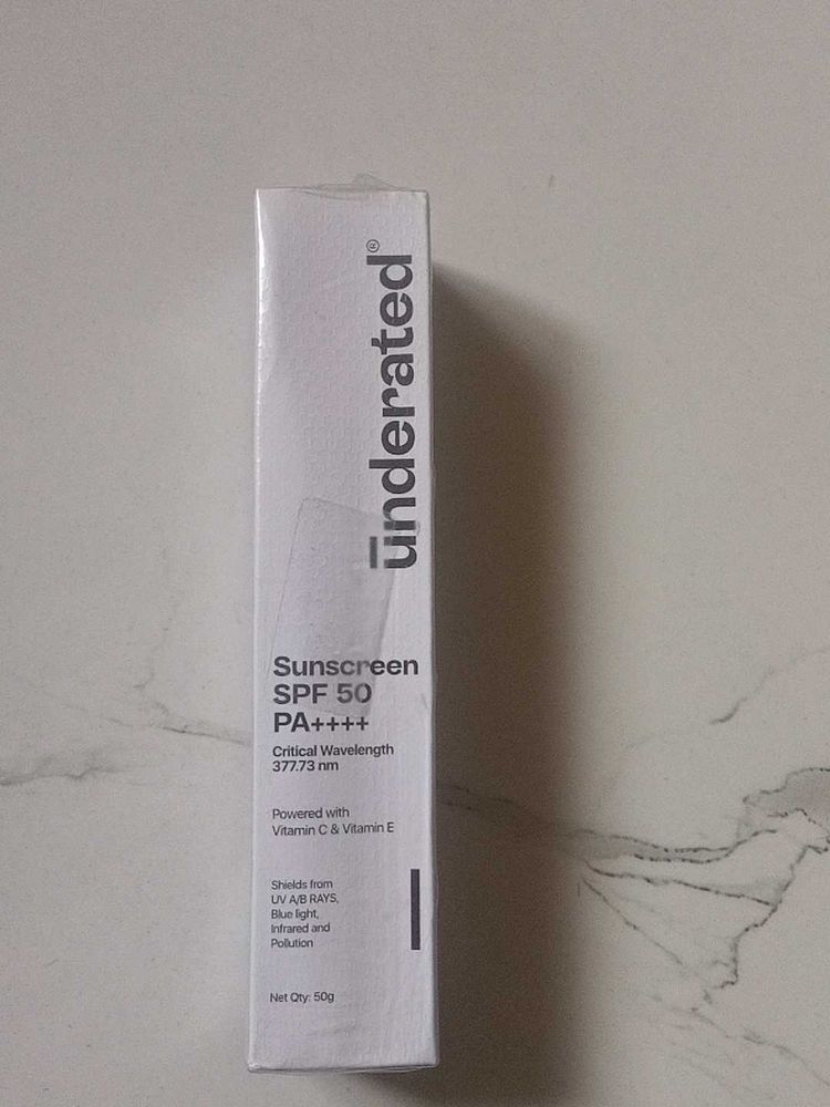 Underrated Sunscreen SPF 50