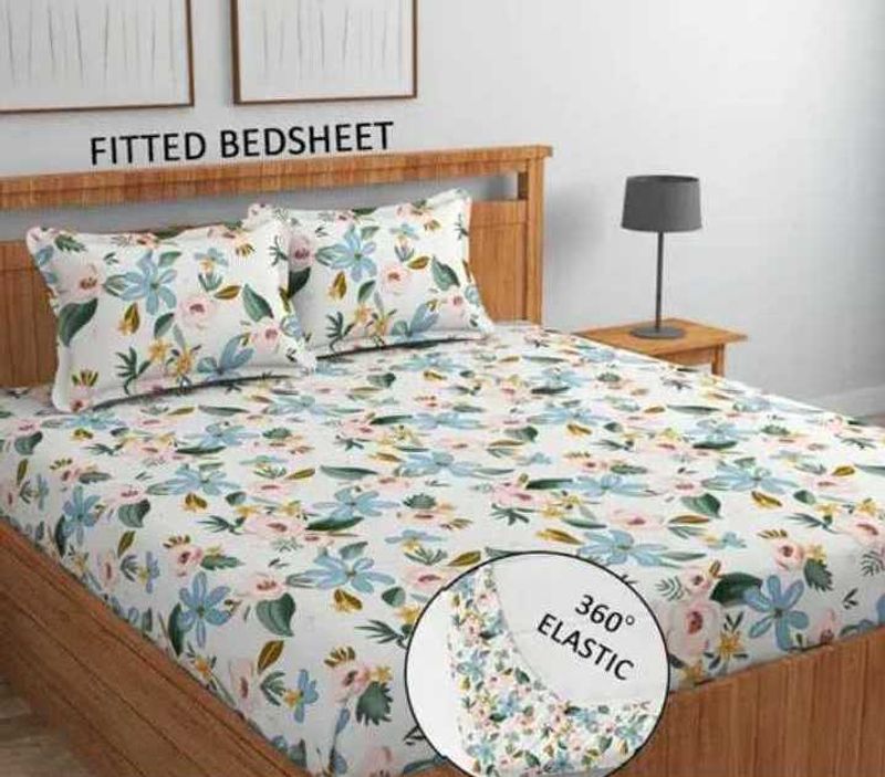Floral Fitted Bed Sheet Set