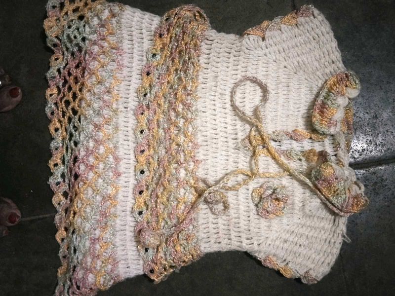 Baby Girls Woollen Frock