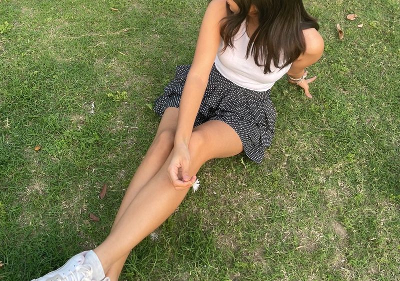 Y2k Polka Dots Skirt🖤🌸