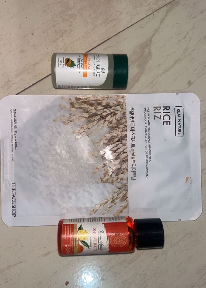 Face And Body Wash, Mask