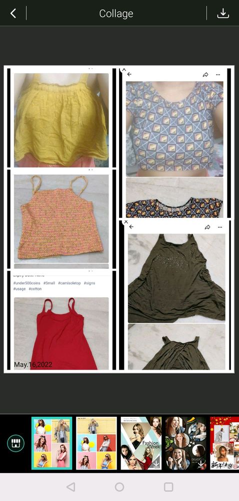 Combo offer! 5 tops, 1 bralette