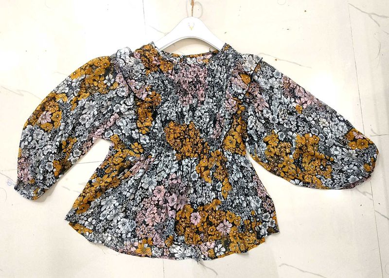 Floral Print Top