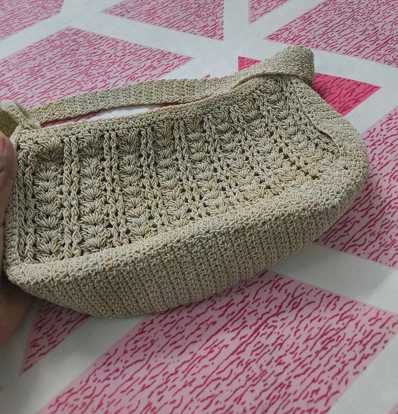 Vintage Crochet Handbag