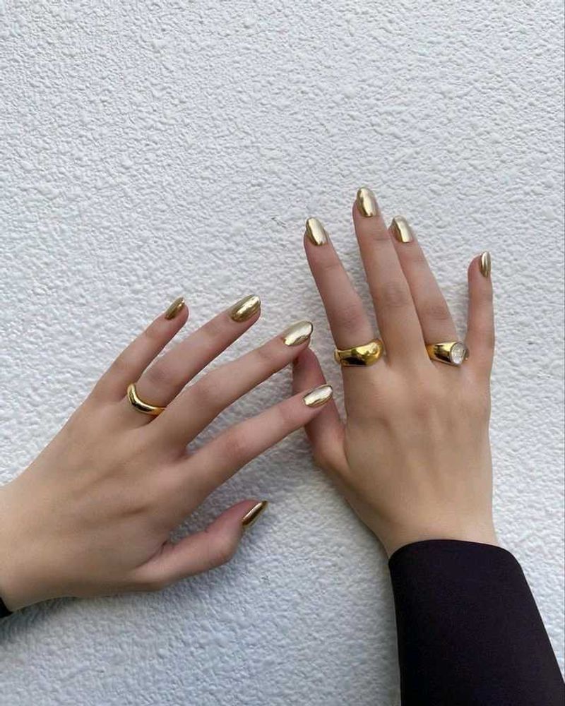 Customize Chrome Nail Press Ons