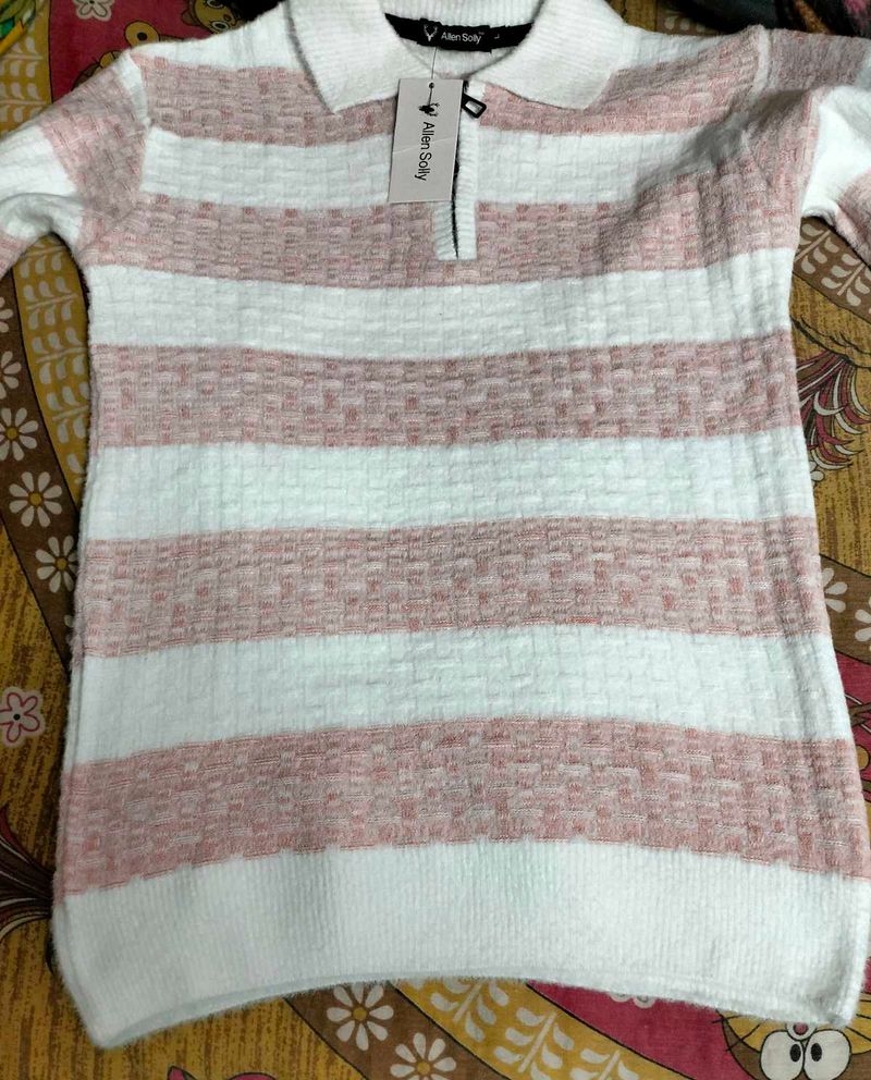 Allen Solly Striped Sweater