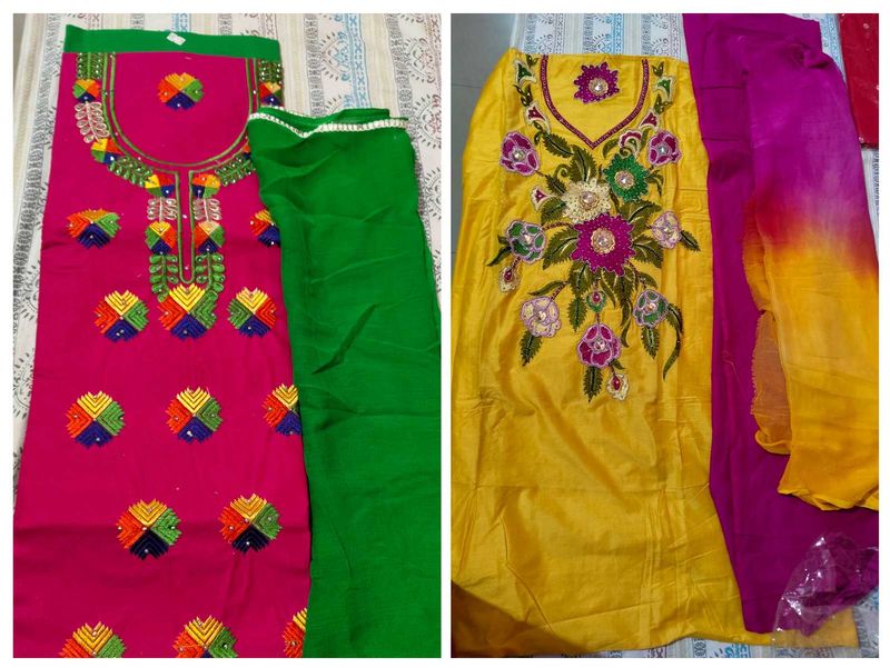 Colorful Embroidered Salwar Kameez Set