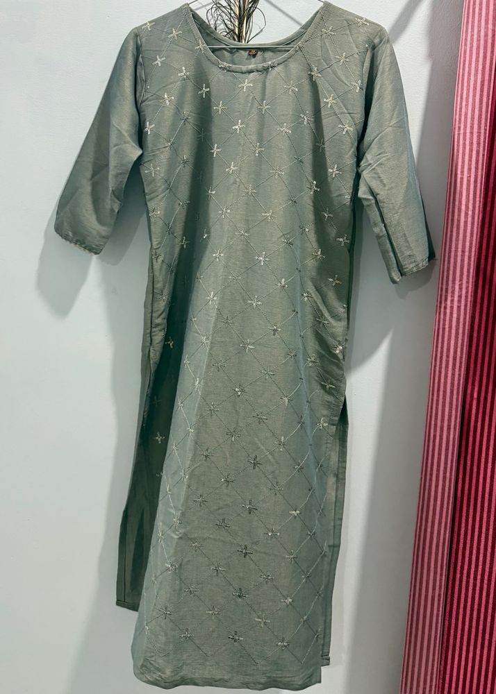 Elegant Solid Straight Kurta for Women