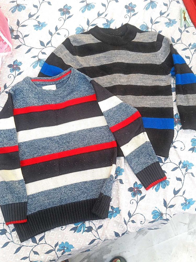 Best deal - 2 Striped Sweaters