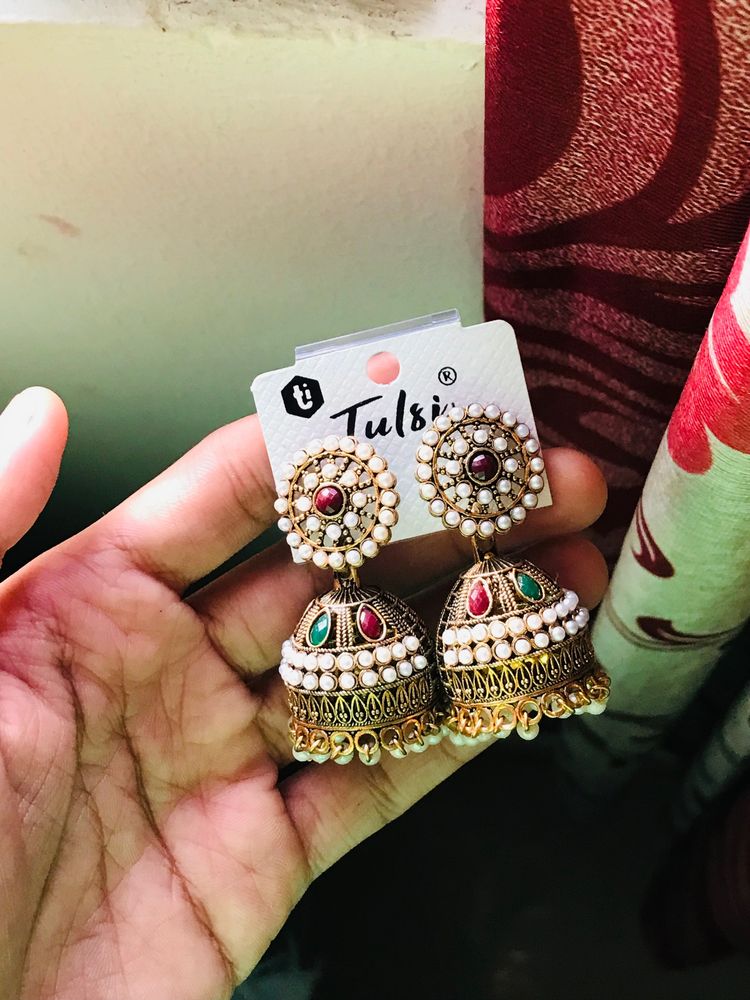 Tulsi Traditional Earrings