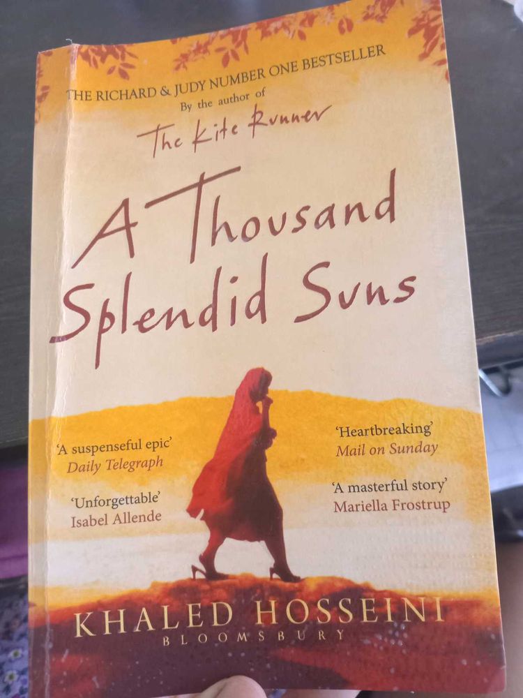 &#39;A Thousand Splendid Suns&#39; 🌤 🌅
