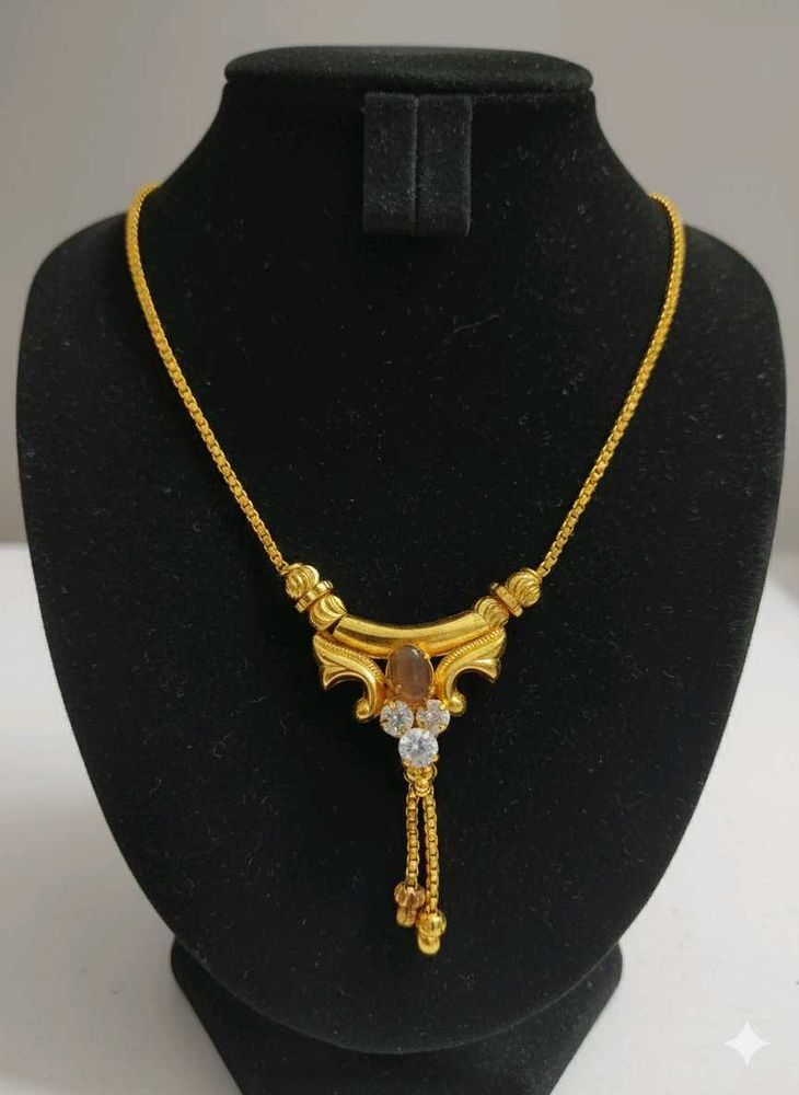 Elegant Gold-Tone Necklace