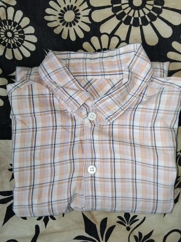 Checkered Long Sleeve Shirt