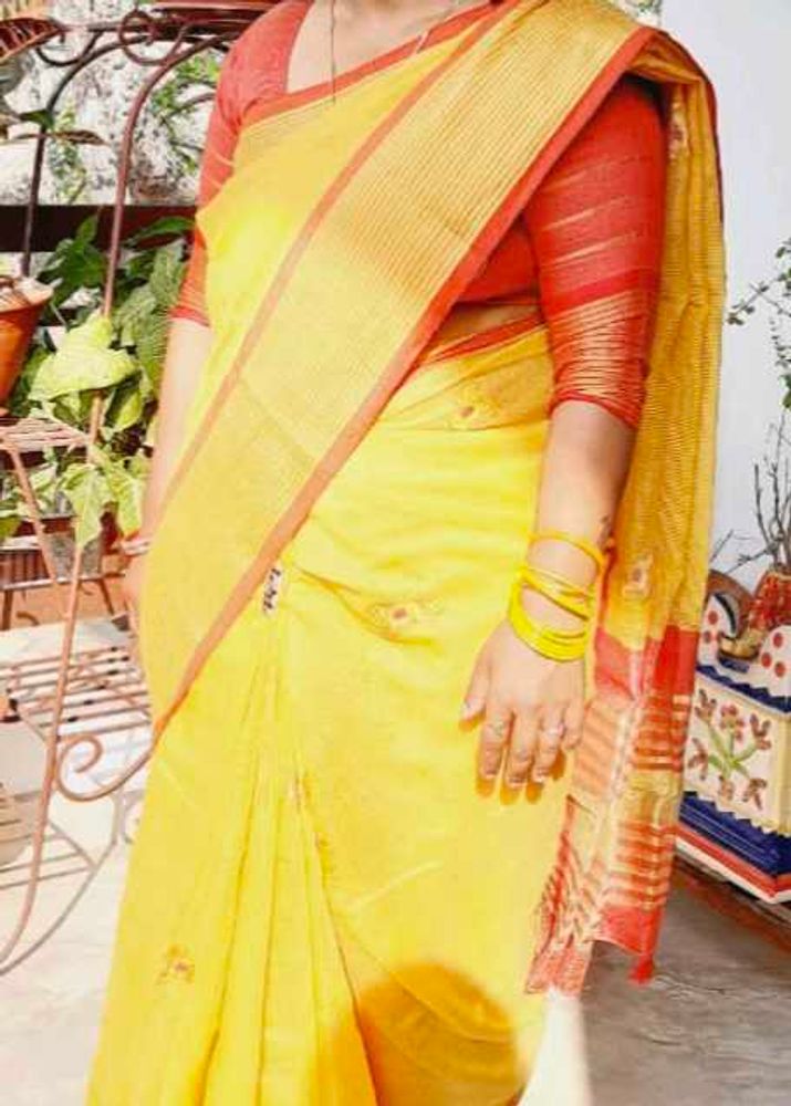 Best Haldi Fun Saree