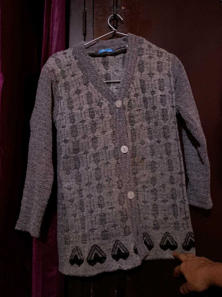 Patterned Cardigan
