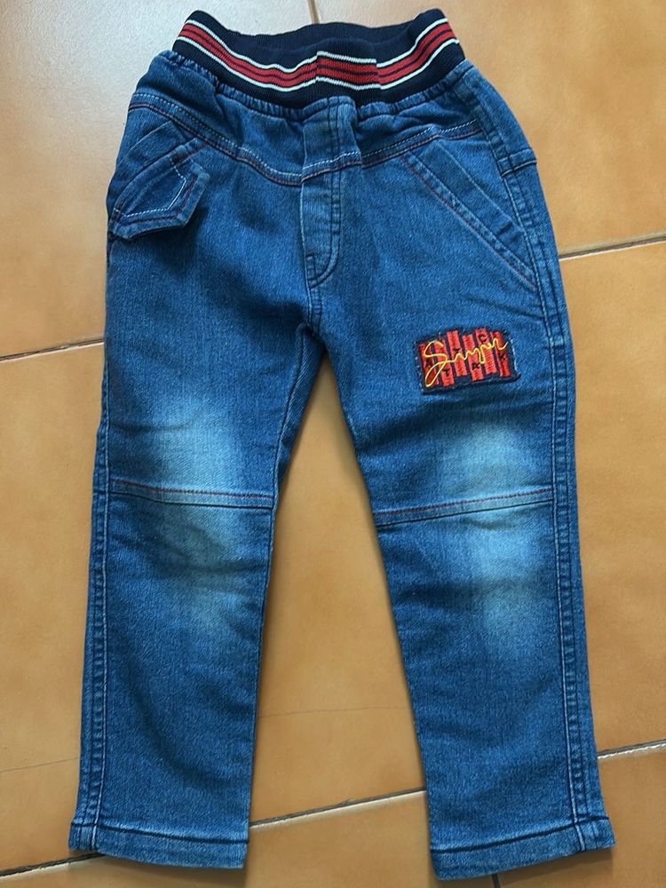 Boys Jeans Fully Elastic
