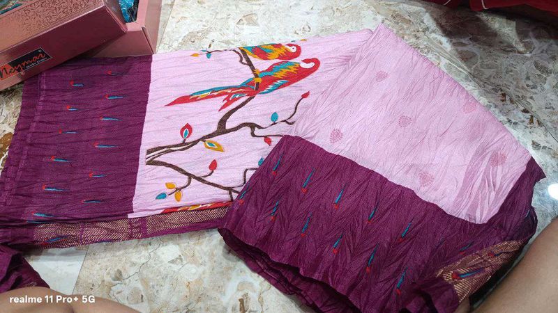 Elegant Printed Saree