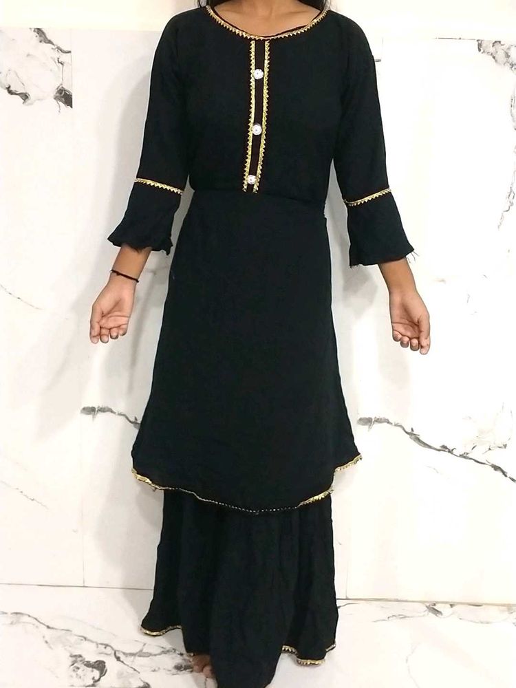 Kurti Plazo Set