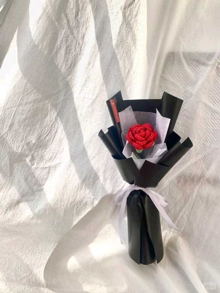 Handmade Crochet Flower For Gifting