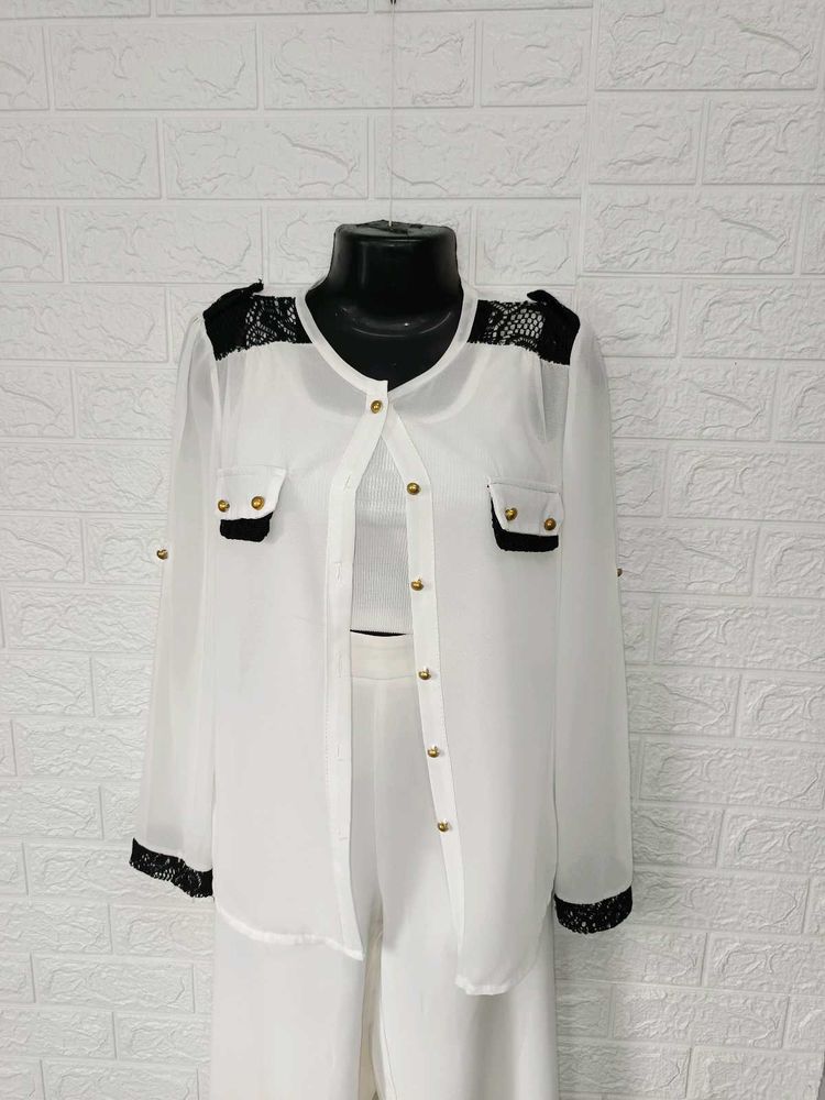Imported White Buttoned Shirt